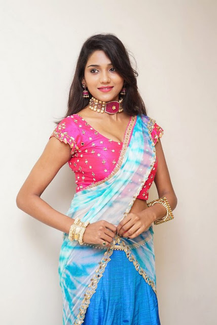 Telugu Actress Shalu Chourasiya Hot Photos in Half Saree 7